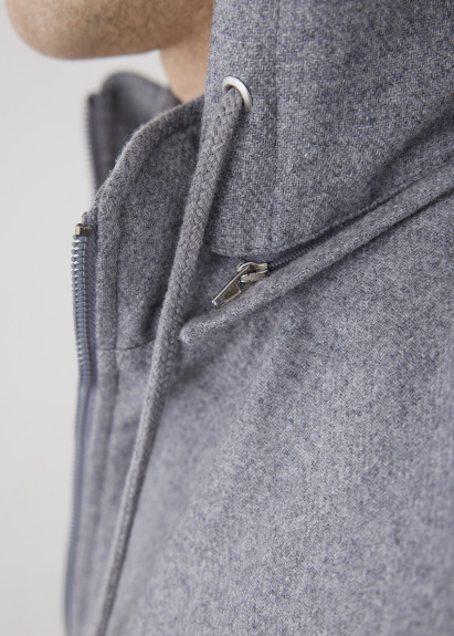 Woolen Gray Coat - 3