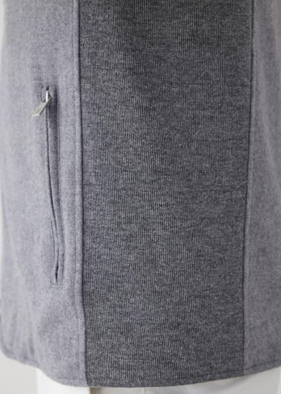 Woolen Gray Coat - 5