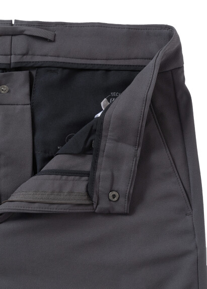 Anthracite Color Technical Chino Pants - 3