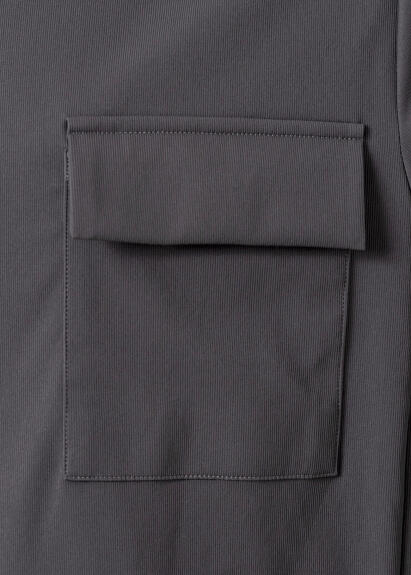 Anthractite Color Technical Outerwear - 3