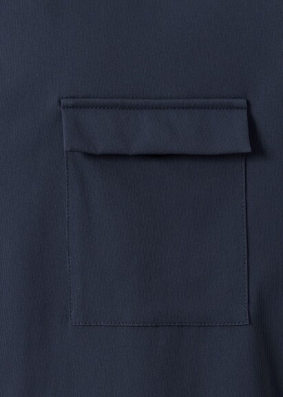 Navy Technical Outer Shirt - 3