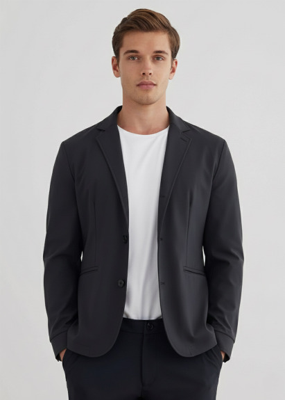 Anthracite Color Hooded Removable Fur-Lined Jacket - Boris Becker