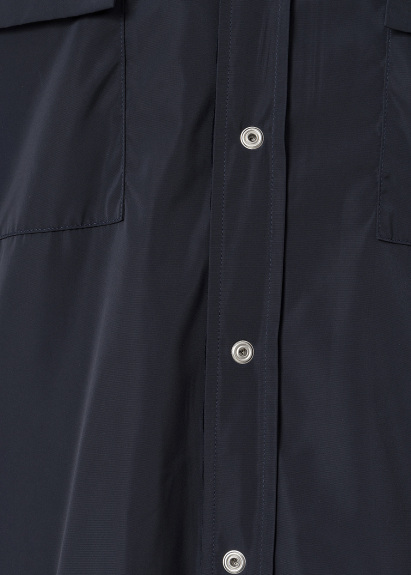 Navy Blue Color Reversible Velvet Outerwear Shirt - 9