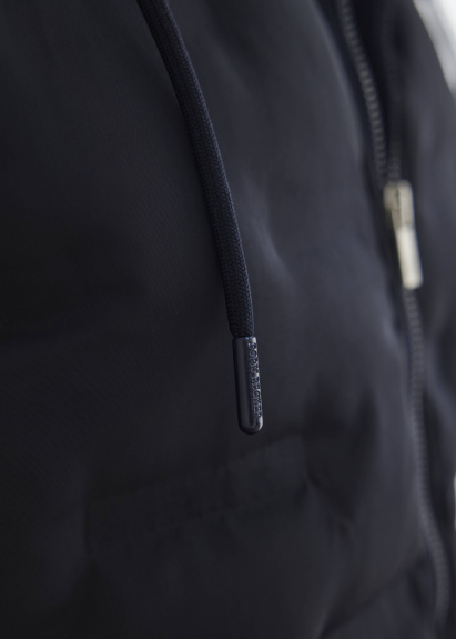 Navy Color Hooded Vest - 4