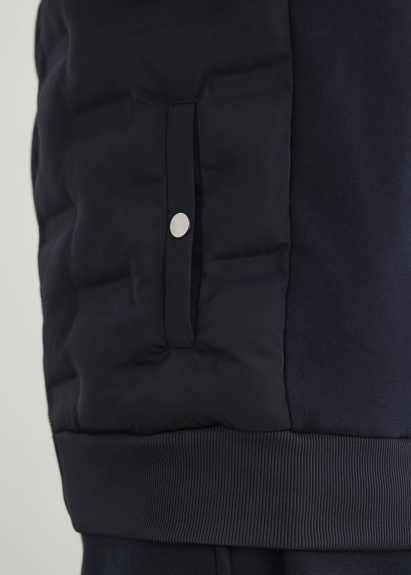 Navy Color Hooded Vest - 7