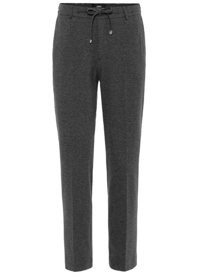 Antrasi̇t Renk Rahat Kesim Örme Jogger Pantolon - 2