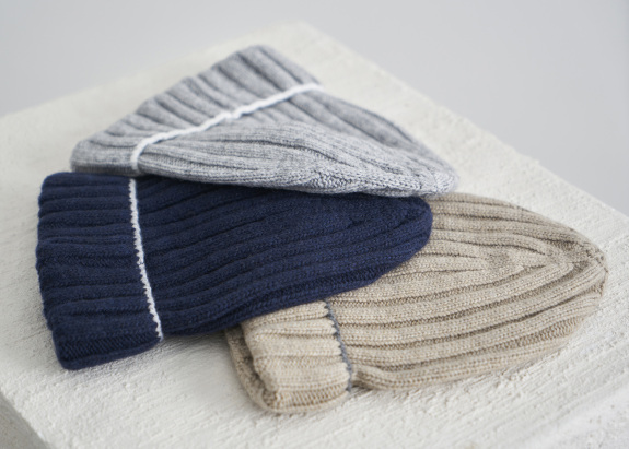 Gri Renk Kaşmir Bere - 5