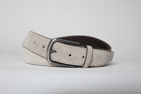Gri Renk Süet Kemer - 3