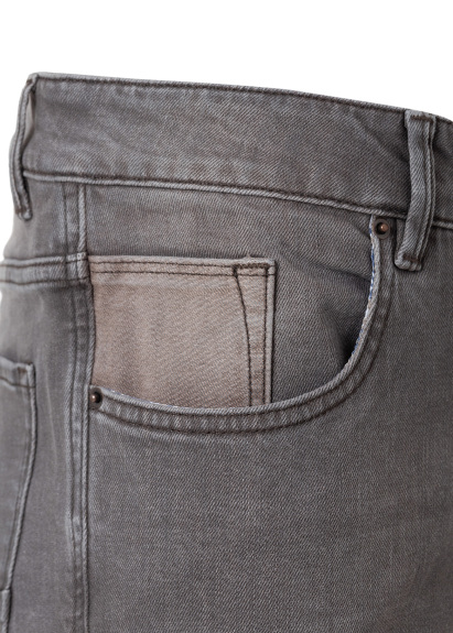 Kahve Renk 5 Cepli Denim Pantolon - 3