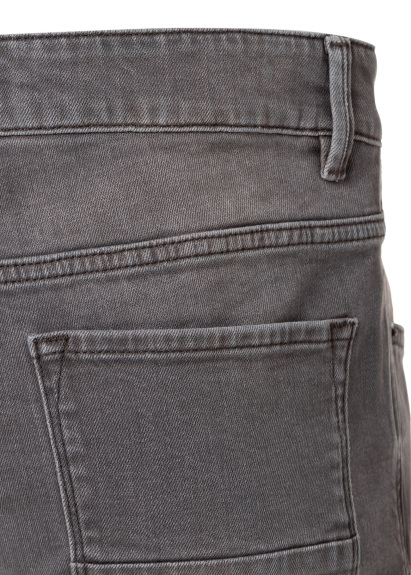 Kahve Renk 5 Cepli Denim Pantolon - 5