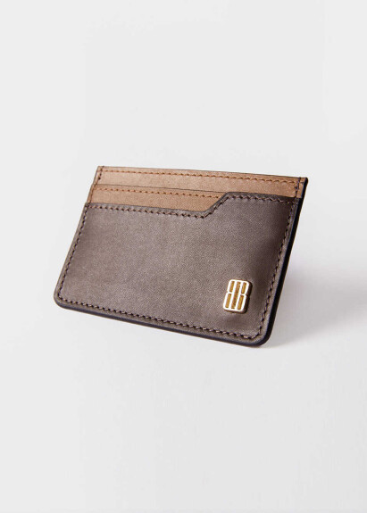 Kahve Renk Deri Kartlık - 3