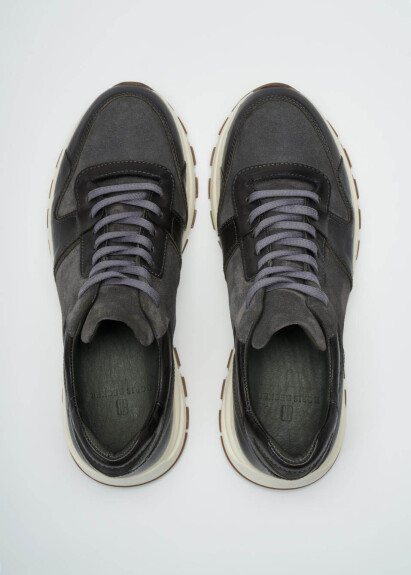 Koyu Gri Renk Sneaker - 3