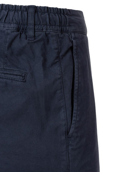 Lacivert Renk Esnek Belli Kordonlu Chino Pantolon - 3