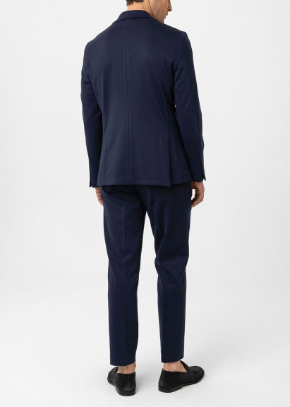 Lacivert Renk Slim Fit Casual Erkek Ceket - 3