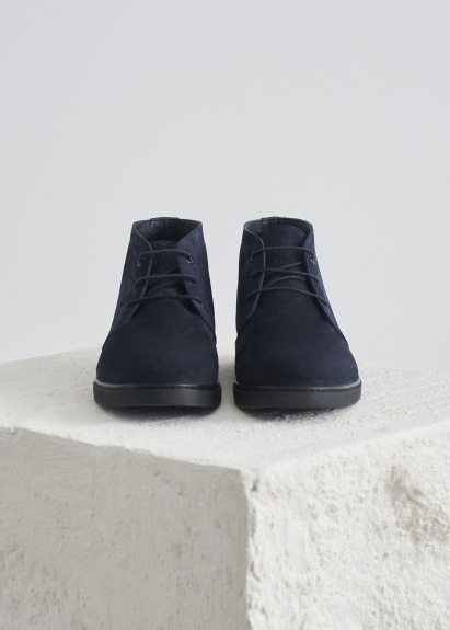 Lacivert Renk Süet Bot - 4