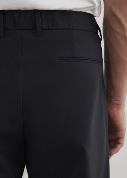 Lacivert Renk Teknik Chino Pantolon - 6