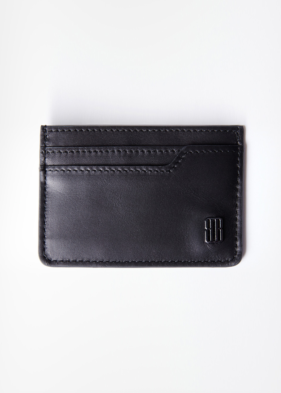 Siyah Renk Deri Kartlık - Boris Becker